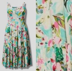 Torrid Multicolor Floral Dress